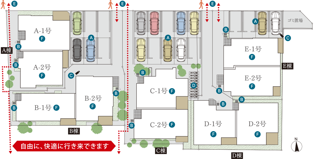 敷地配置図